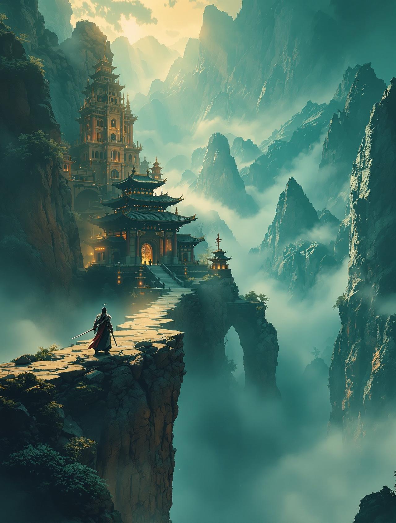 桃子影视作品《江湖夜雨》海报